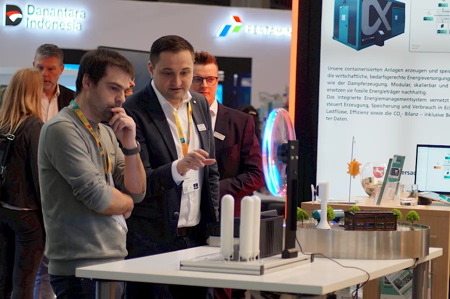 Fachgespr&auml;che am Stand