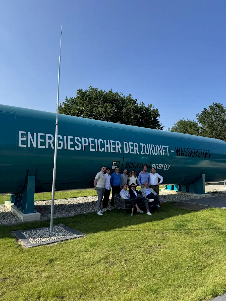 Das Team am Speicher