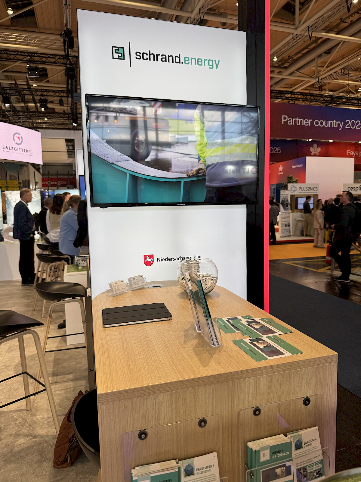 Unser Stand am Gemeinschaftsstand Niedersachsen