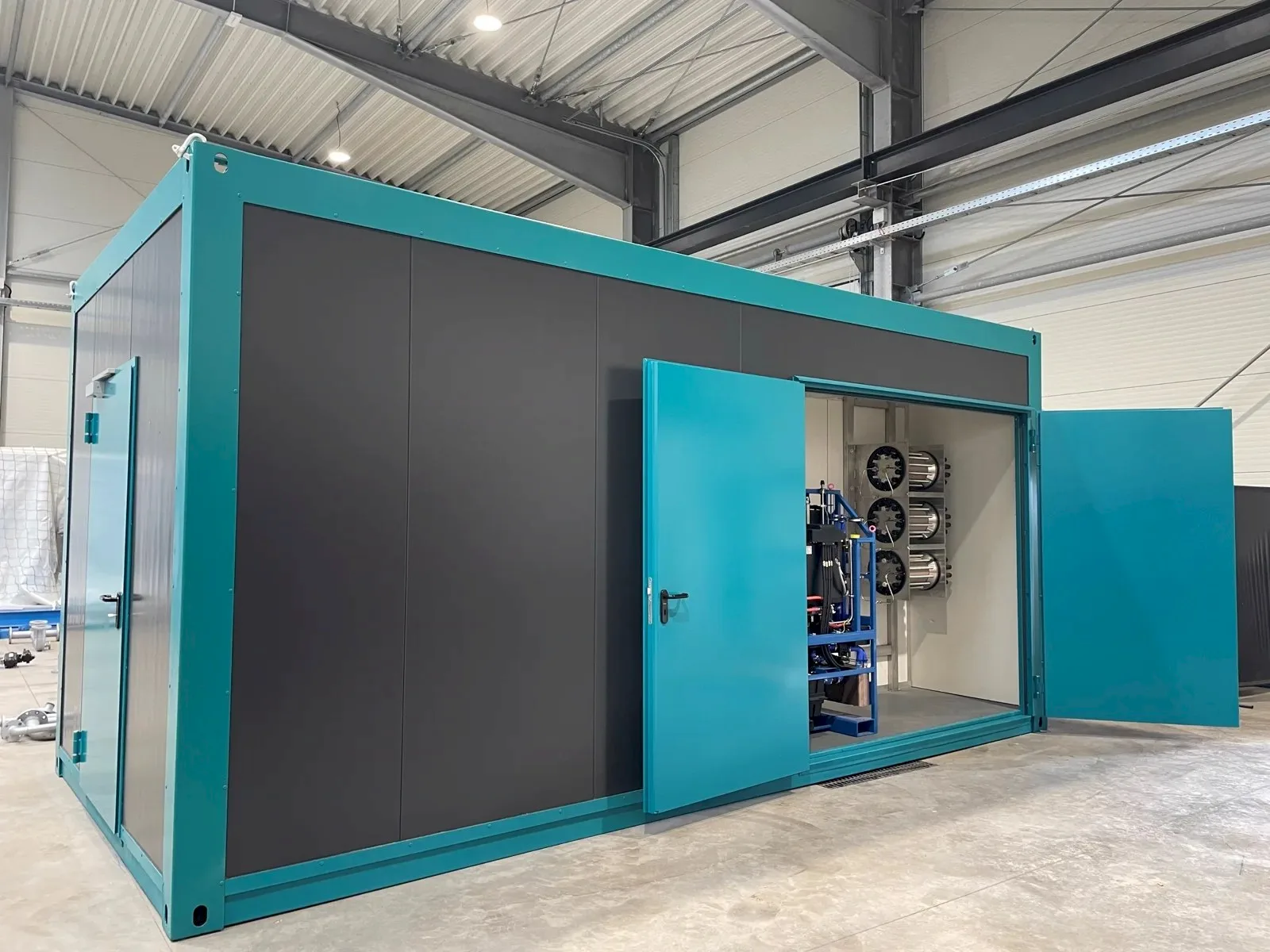 Ausbau der Container der Anlage am Standort Essen (Oldenburg)